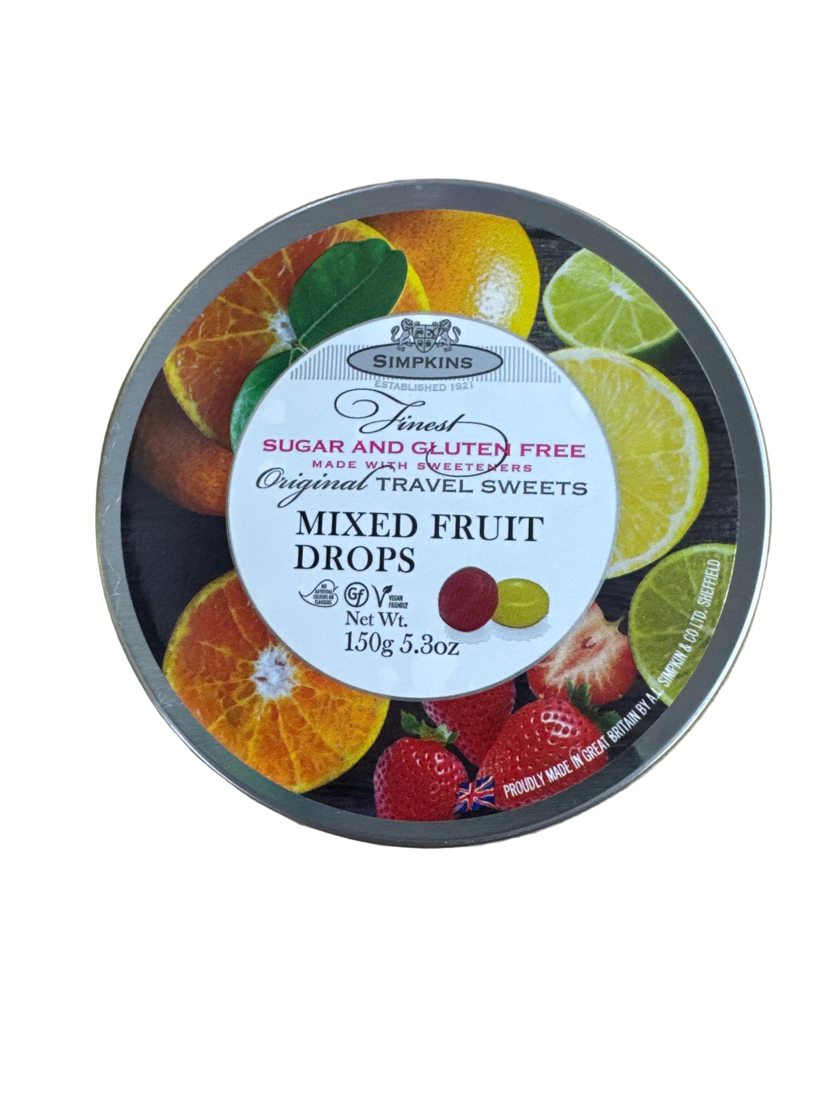 Simpkins Sugar Free Mixed Fruits 175g