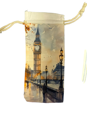 Wine Bag - White Canvas