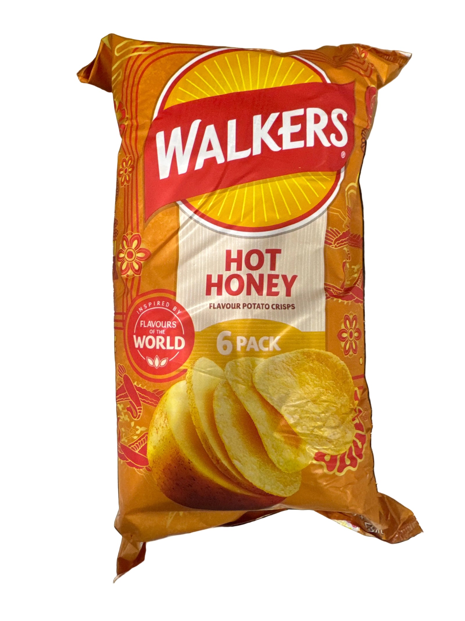 Walkers Hot Honey Crisps 6pack
