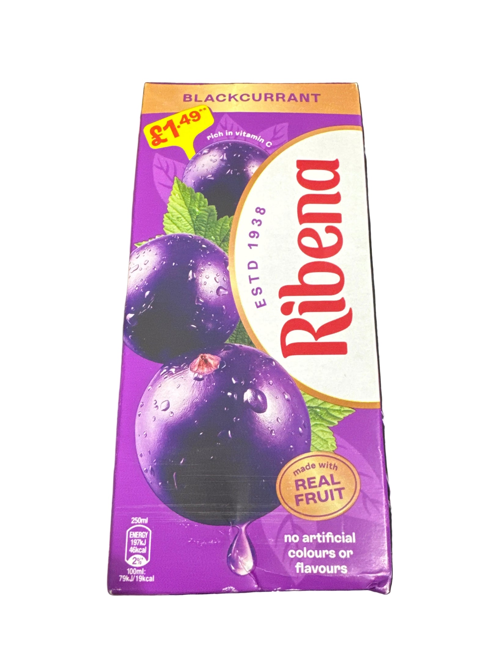 Ribena Blackcurrant 1 Ltr
