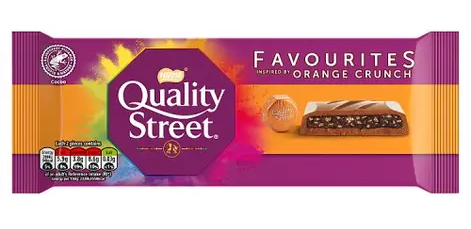 Quality Street Orange Crunch Block 84g