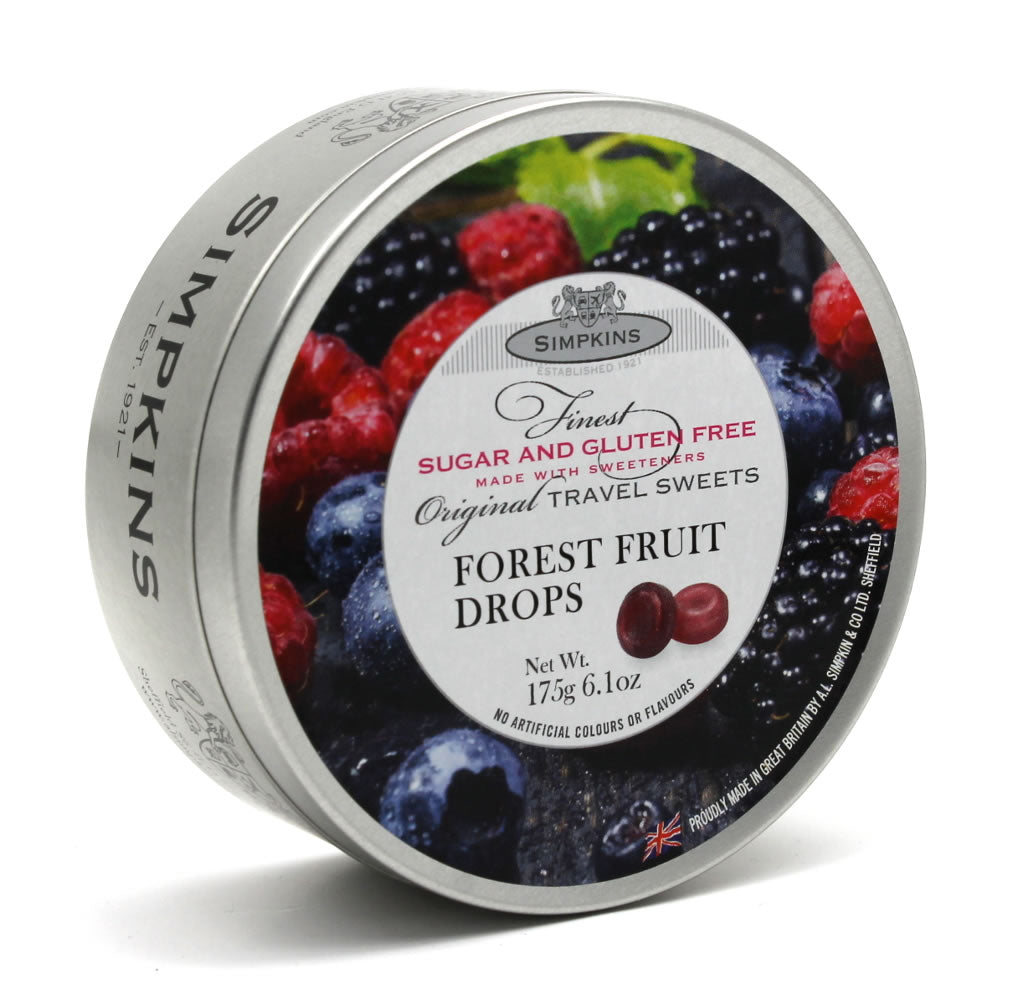 Simpkins Forest Fruit Drops Sugar free 175g