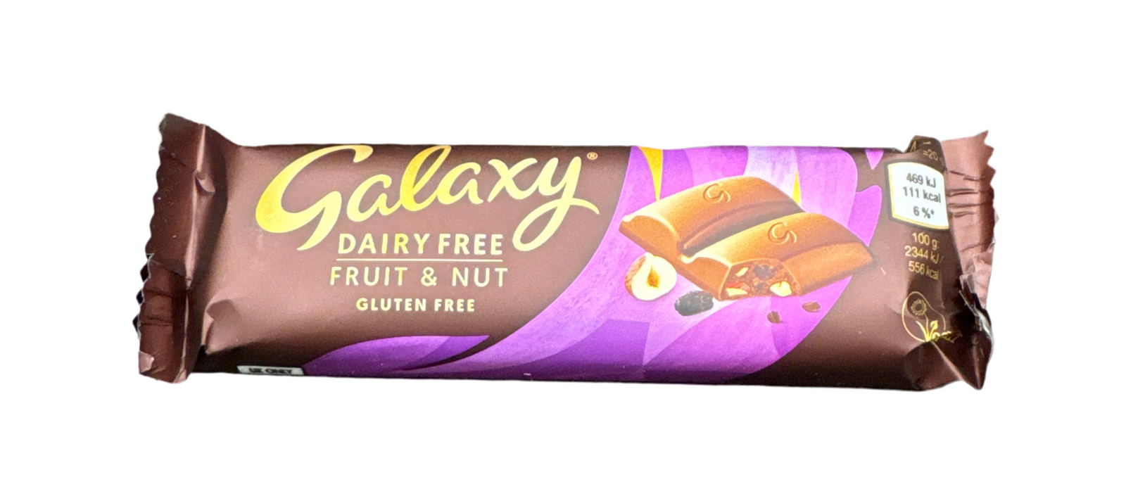 Galaxy Dairy Free Fruit & Nut 40g Vegan low date clearance