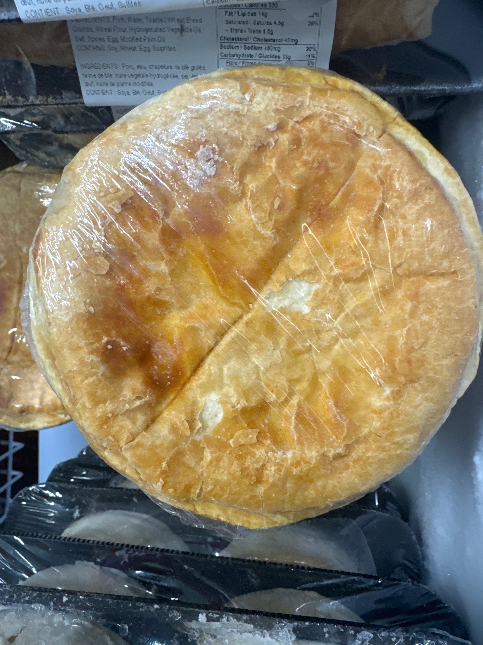 Beef & Onion Pie Single