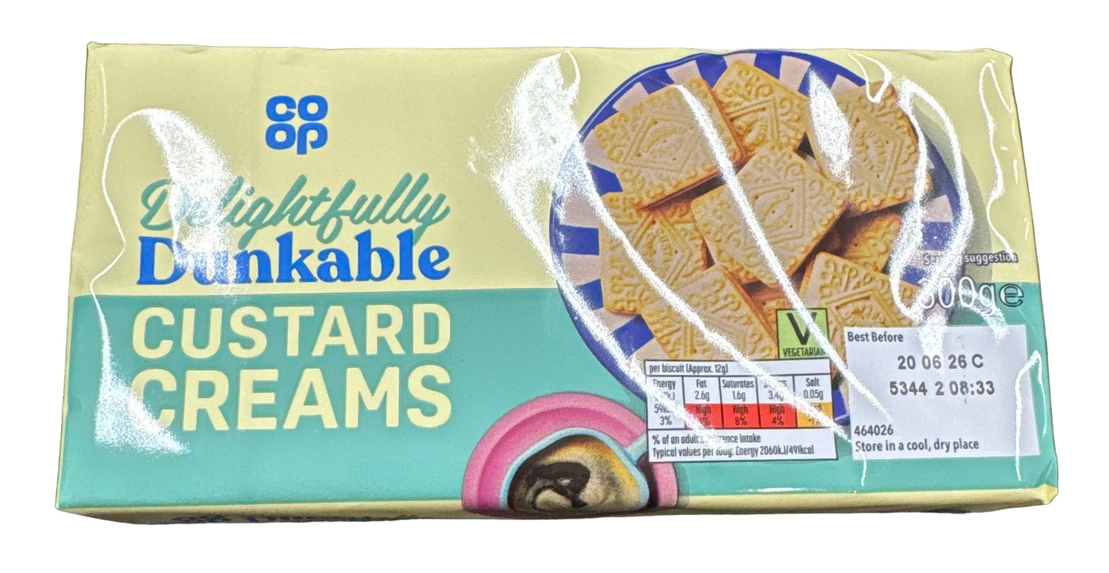 Coop Custard Cream Biscuits 300g