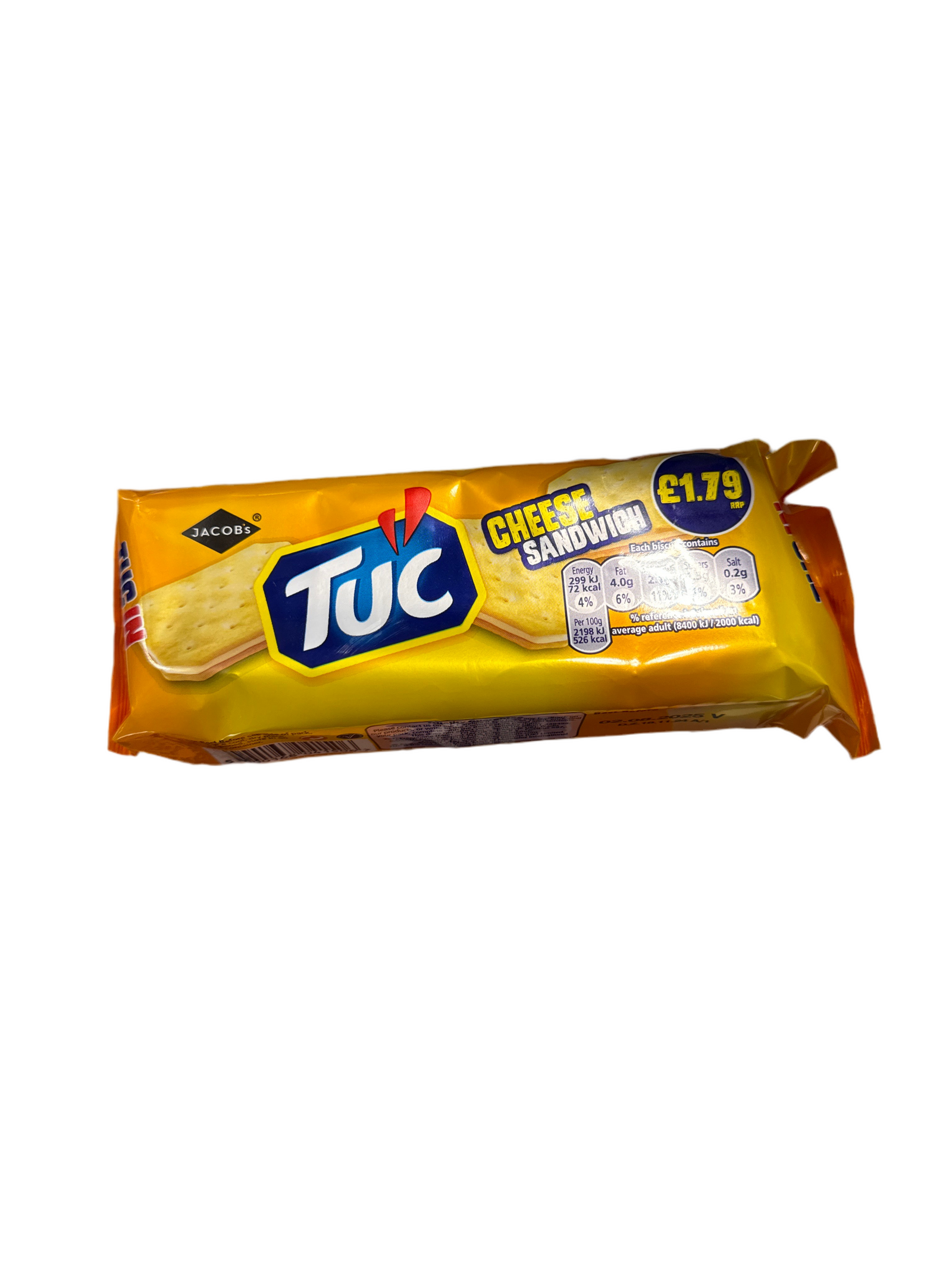 Jacobs TUC Cheese sandwich 150g