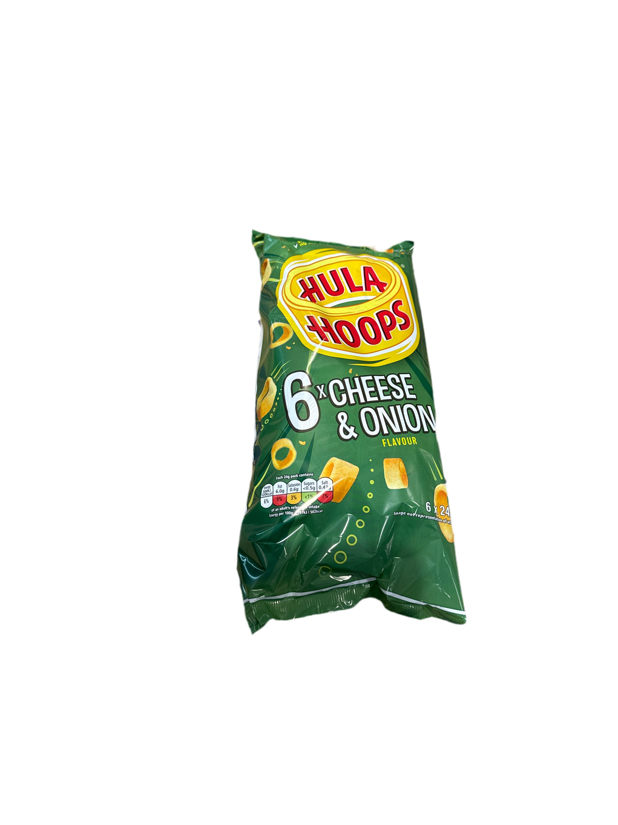 Hula Hoops Cheese & Onion 6 pack