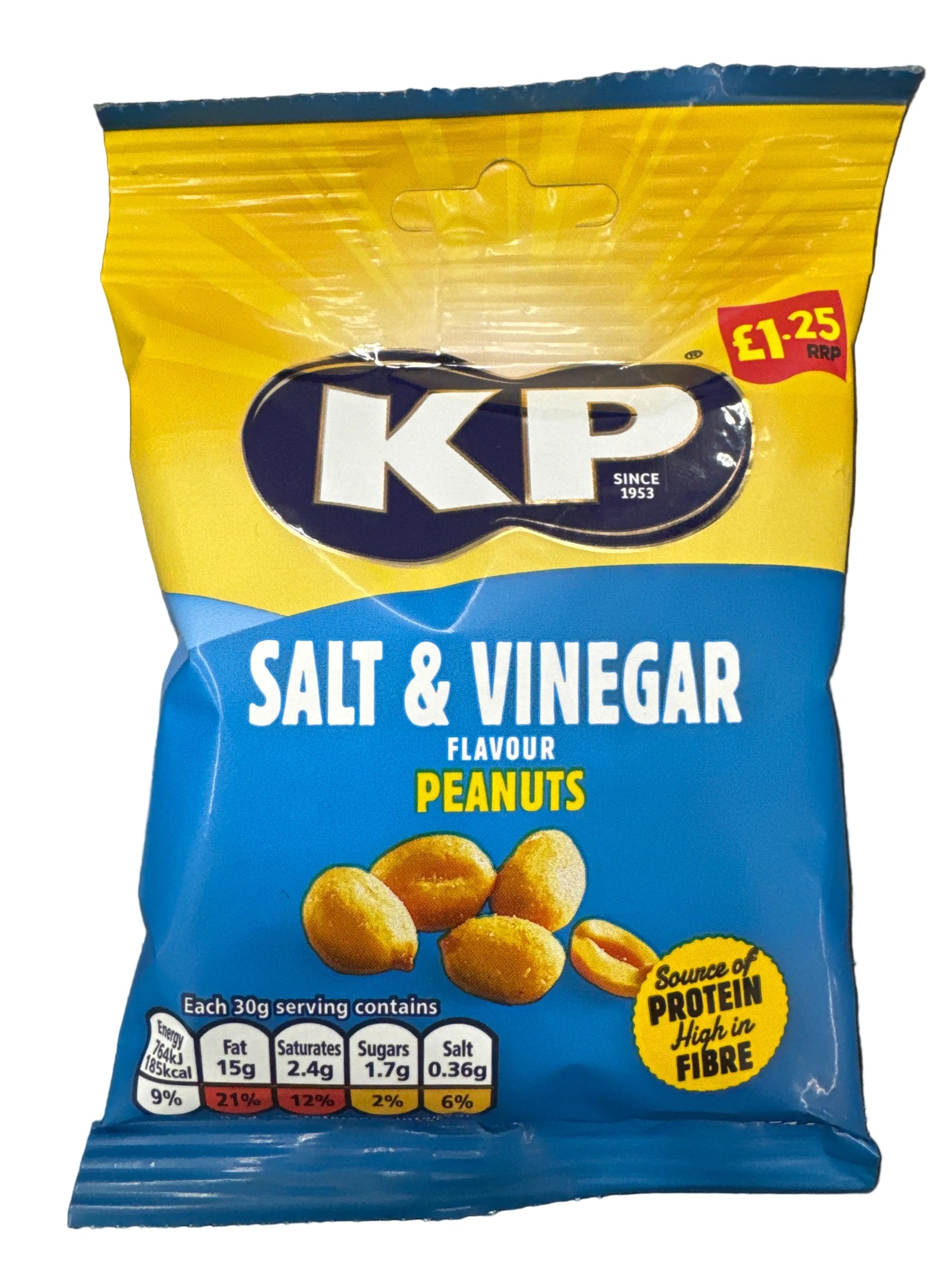 KP Peanuts Salt & vinegar 65g