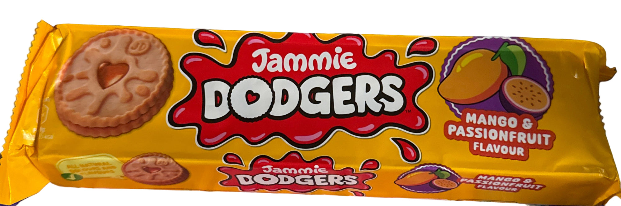 BURTONS JAMMIE DODGERS mango & passion fruit140g