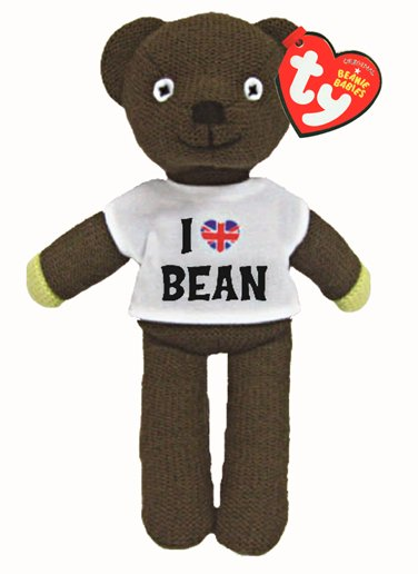 TY BEANIE MR BEAN TEDDY in T-Shirt