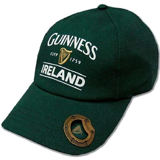 GUINNESS – GREEN IRELAND BOTTLE CAP HAT