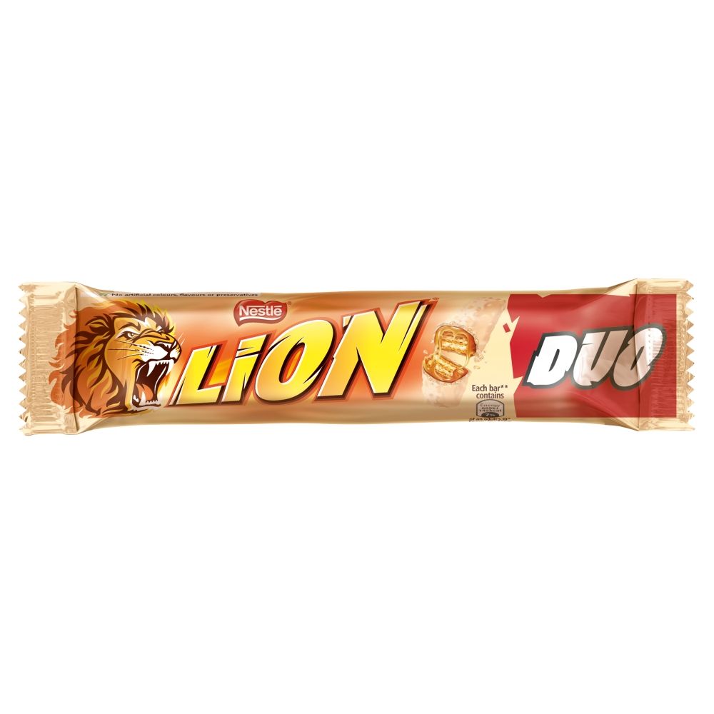 NESTLE LION WHITE DUO BAR 60g