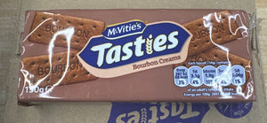 mcvities Tasties bourbon creams 150g