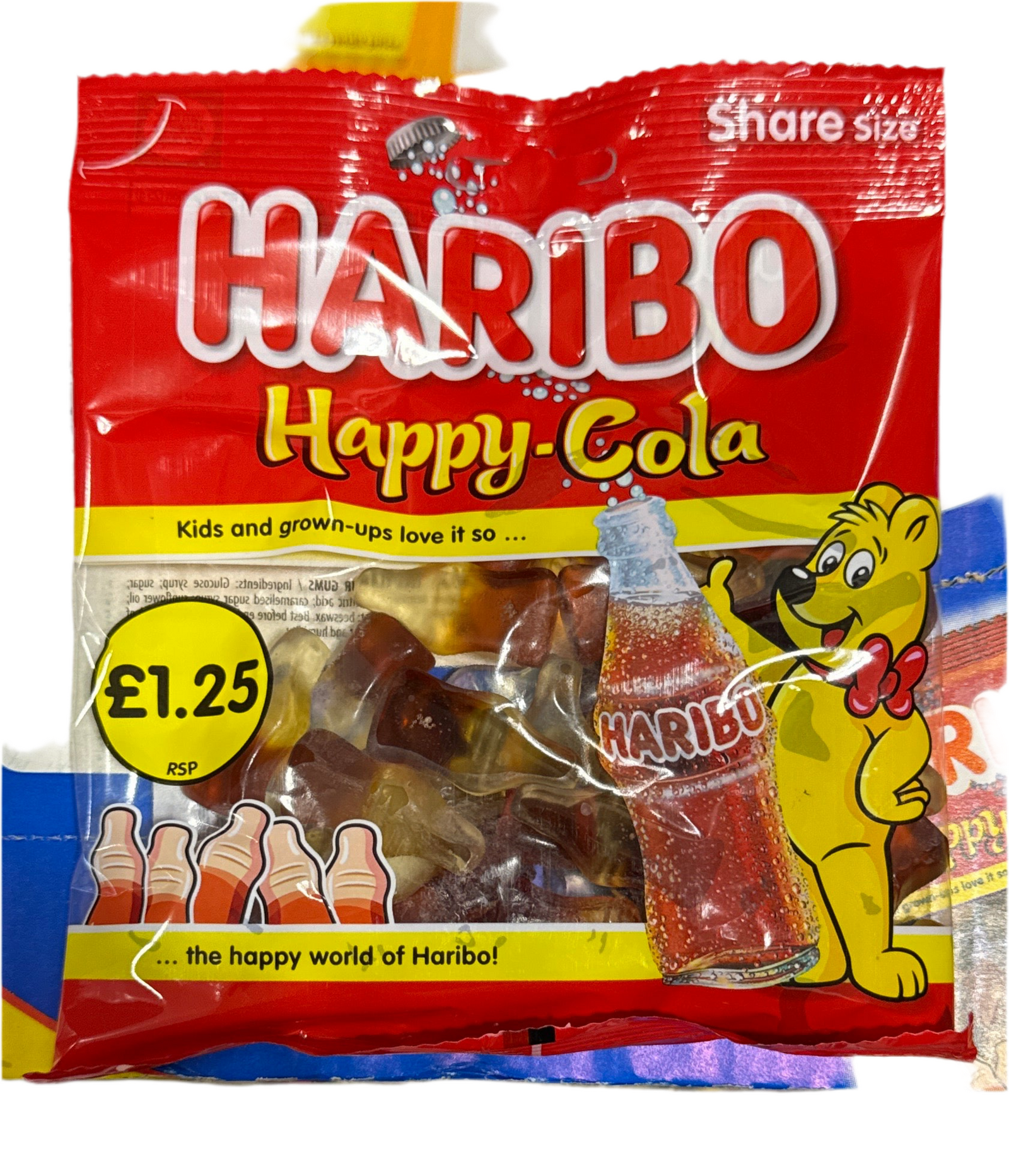 Haribo Happy Cola Bottles 154g