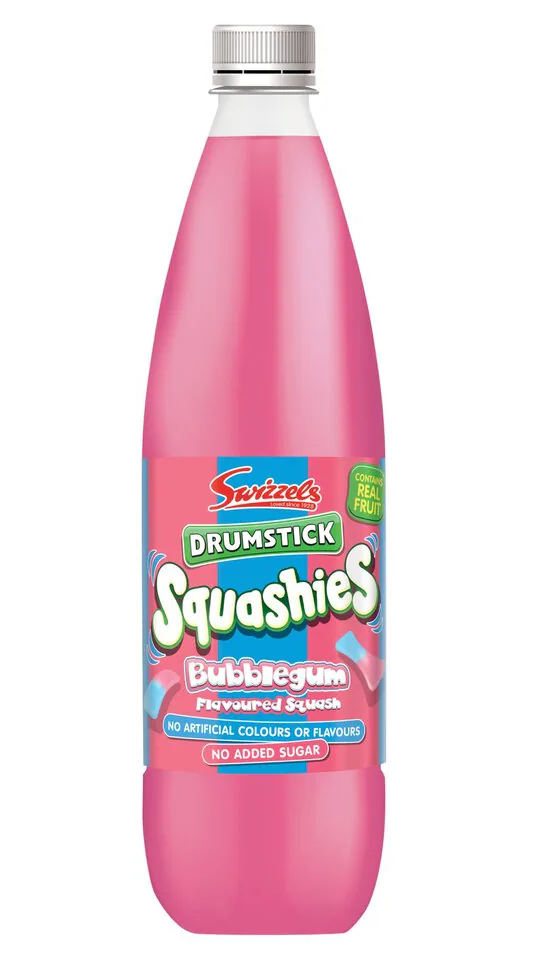 Swizzels Squashies Bubblegum Flavour Squash 1L