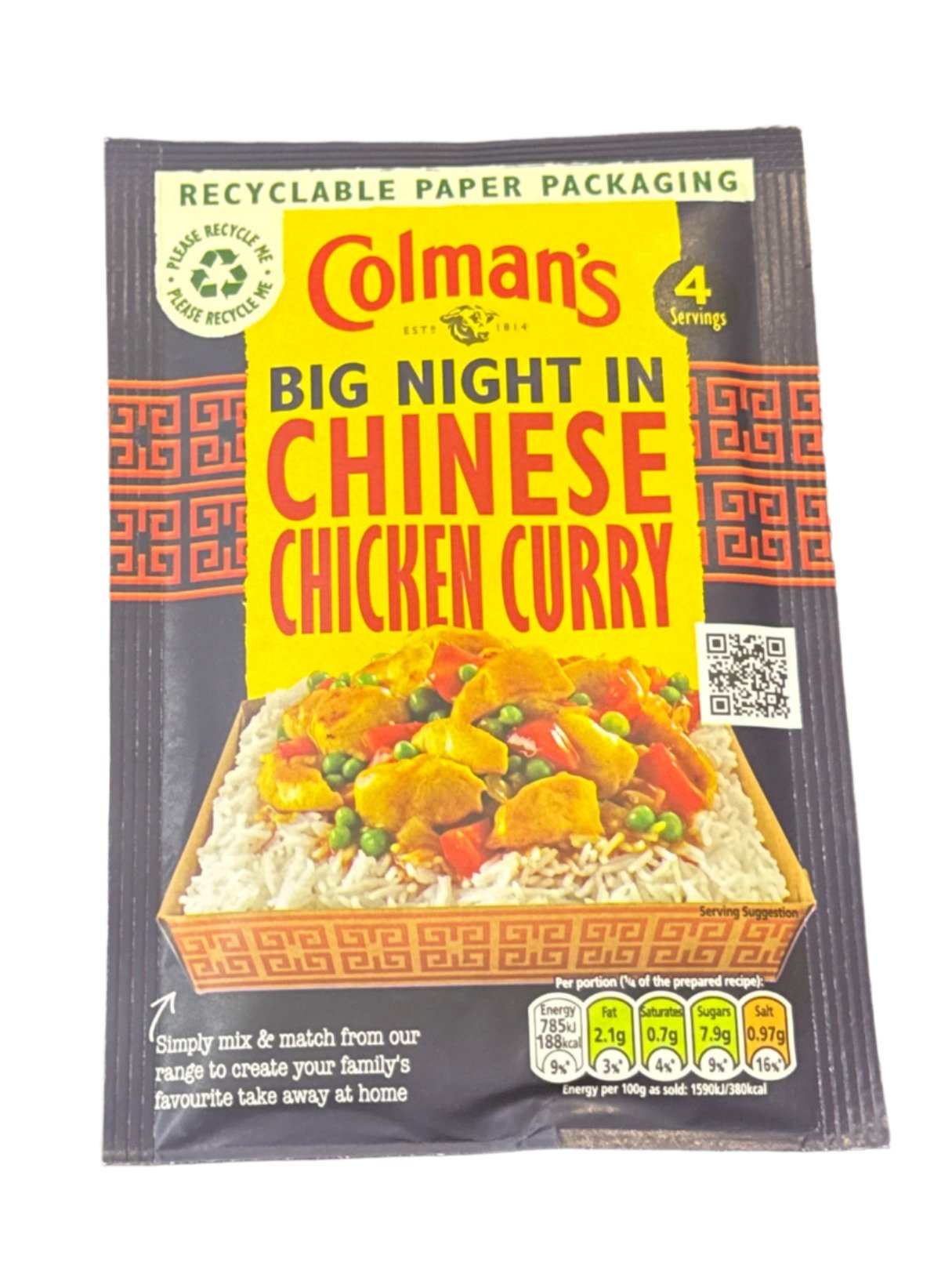Colmans chinese Chicken Curry