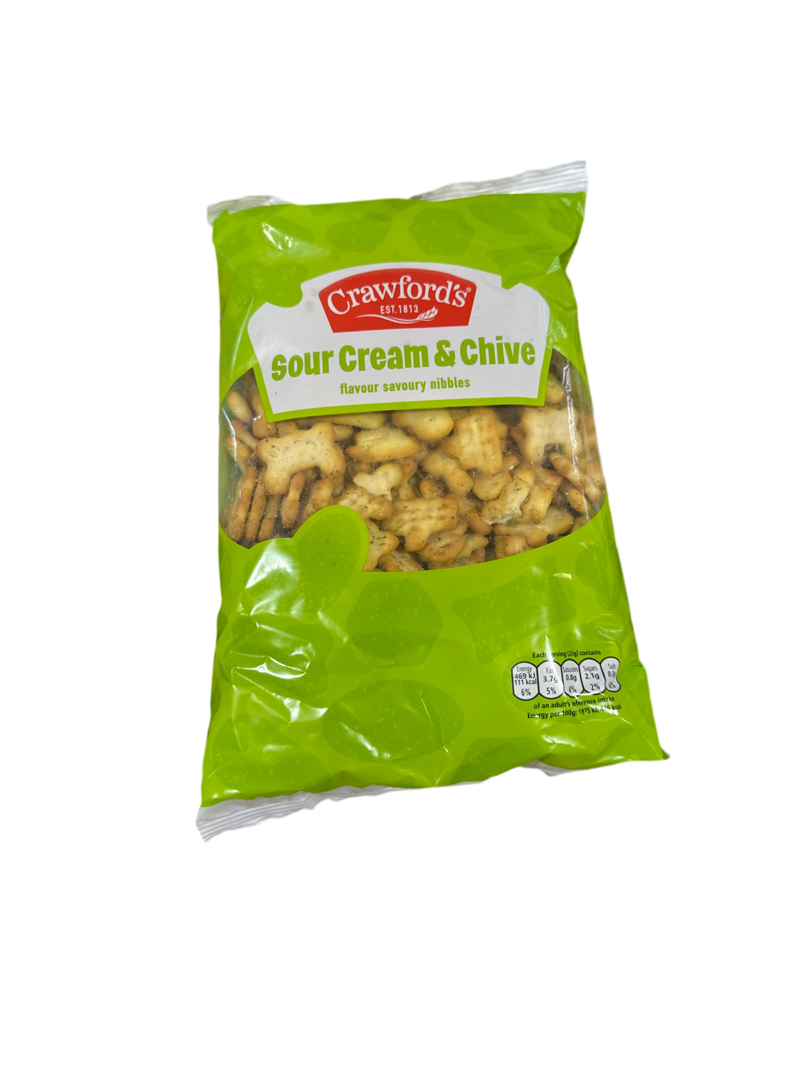 Crawfords Sour Cream & Chives Savouries 200 g low date clearance