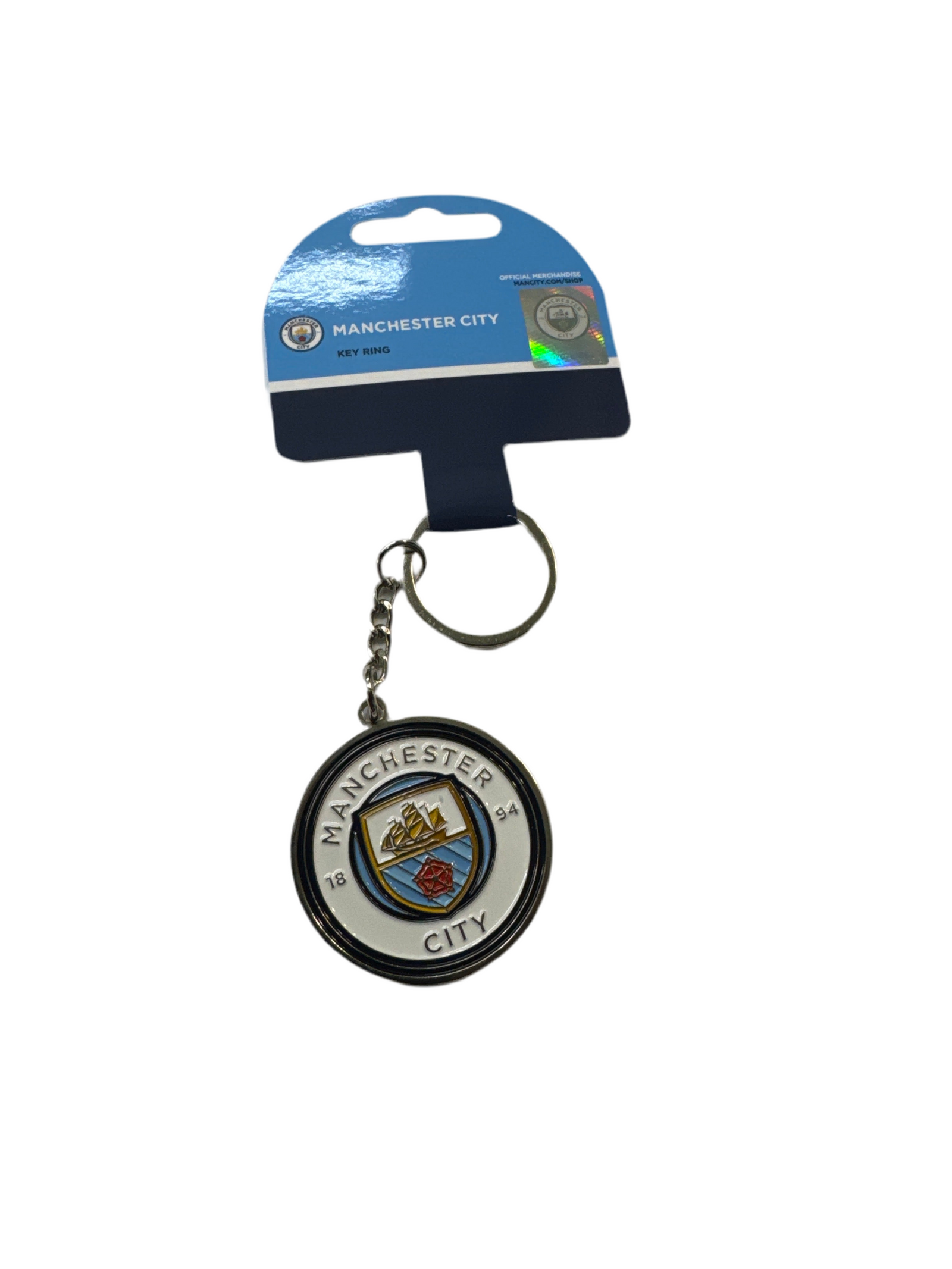 Manchester City Crest Keychain