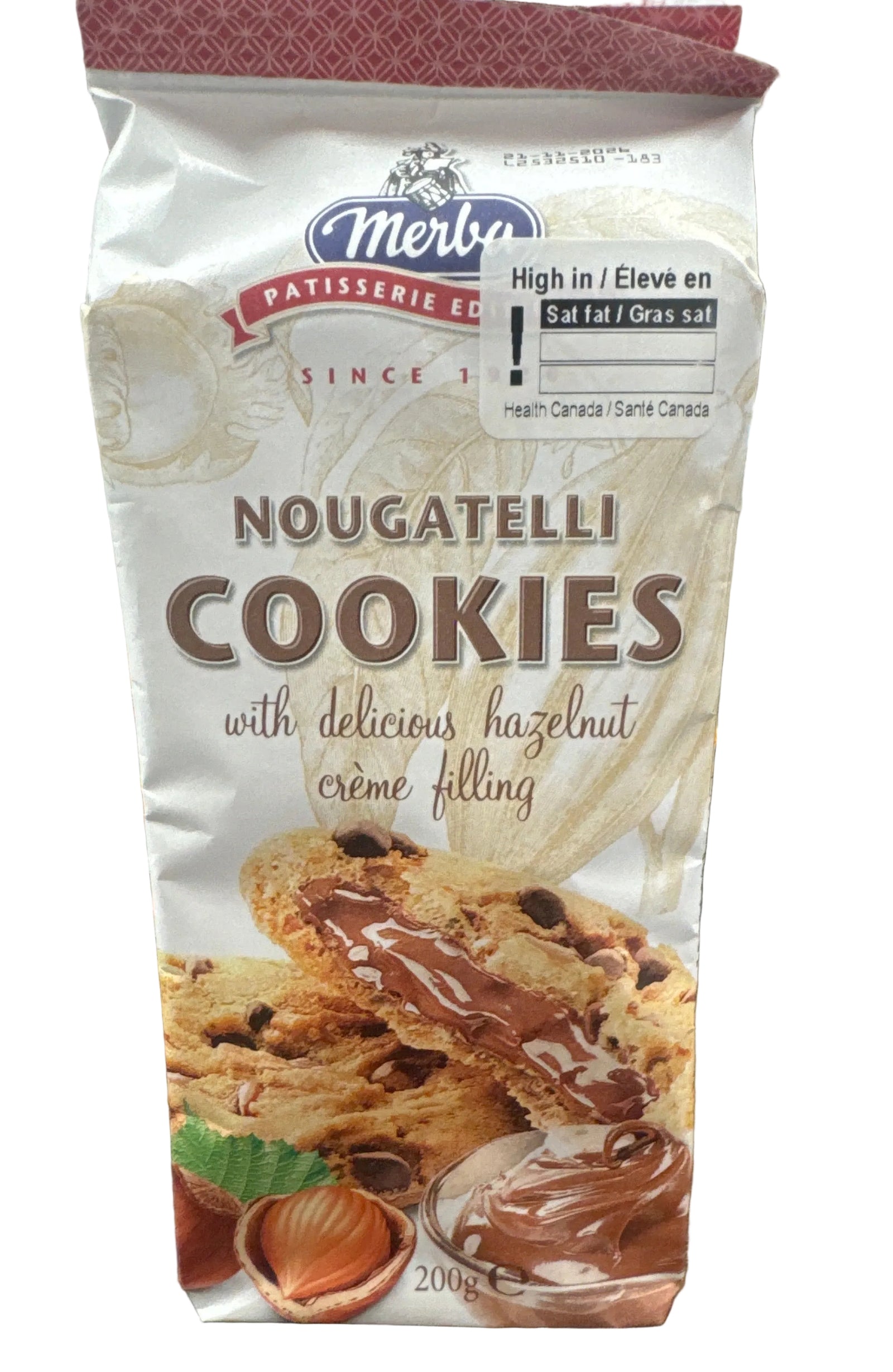 Merba Nougatelli Cookies 200g