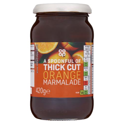Coop Thick Cut Marmalade 420g