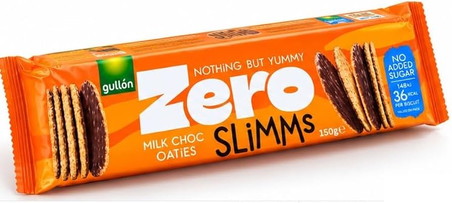 Gullion Zero Slimms Milk Choc Oaties 150g