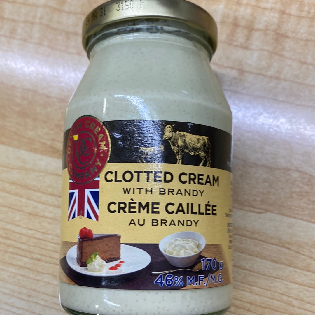 Clotted Cream with brandy 170g