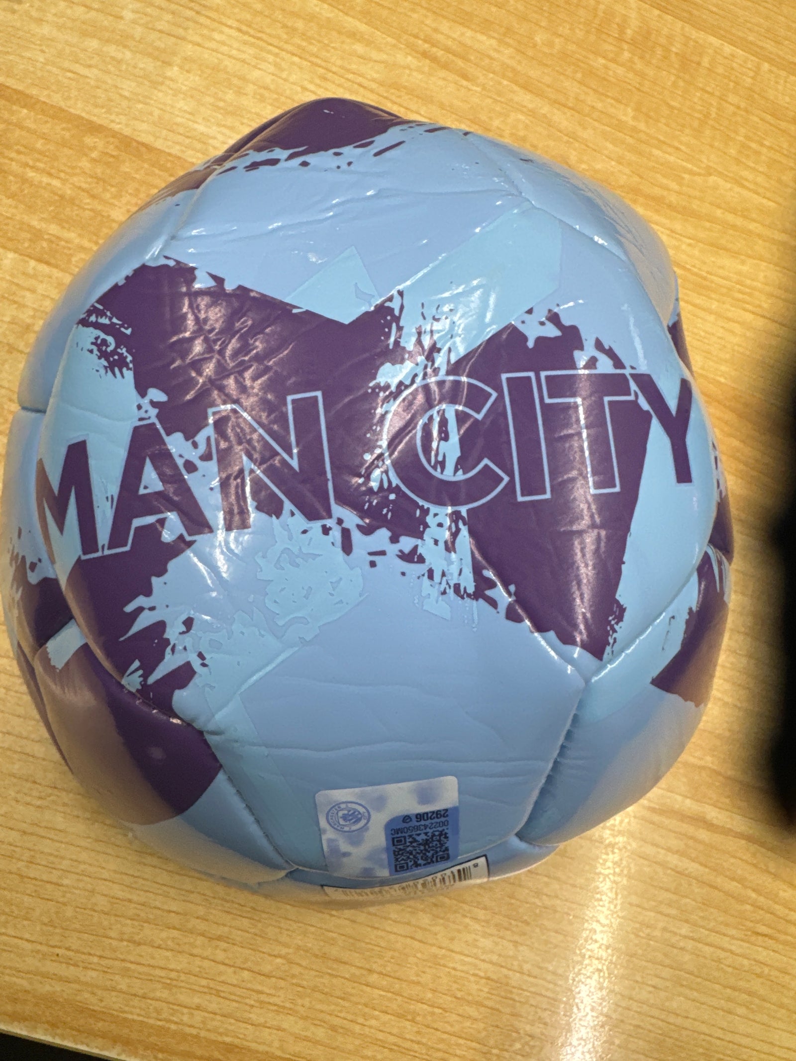 Manchester City Large Soccer Ball