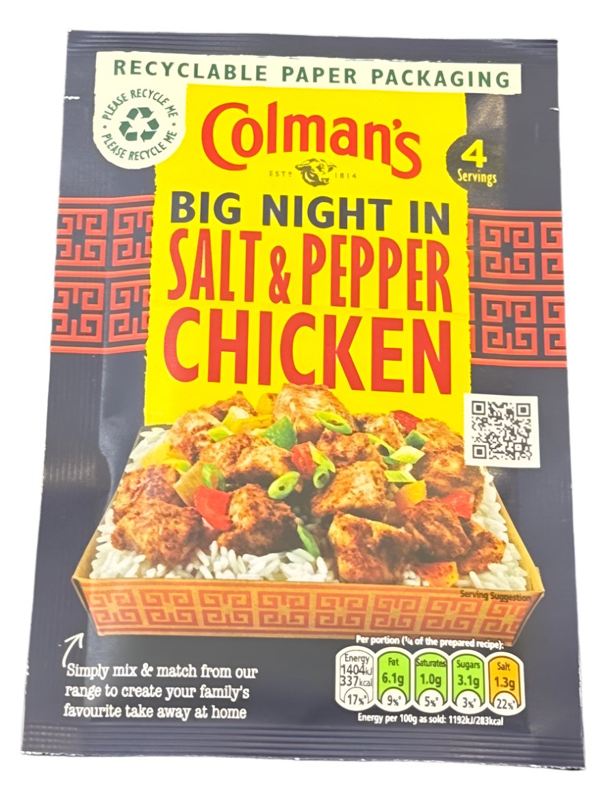 Colmans Salt & Pepper Chicken 23g