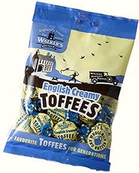 WALKERS ENGLISH CREAMY TOFFEE 150g