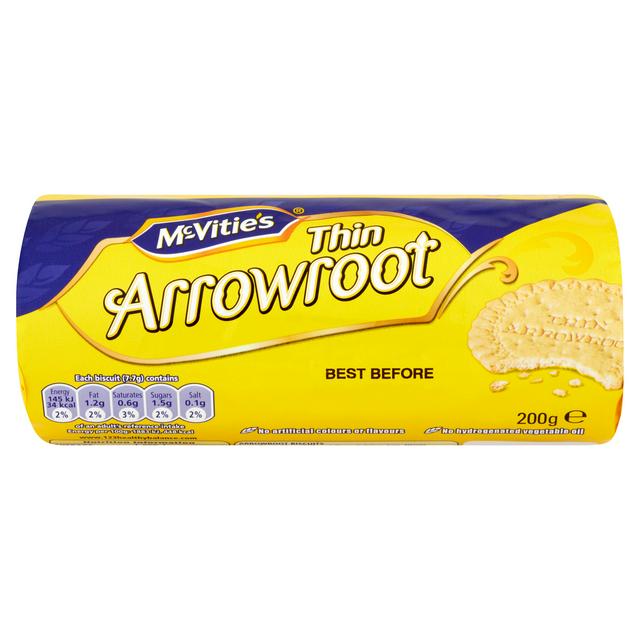 Mcvities Thin Arrowroot 200g