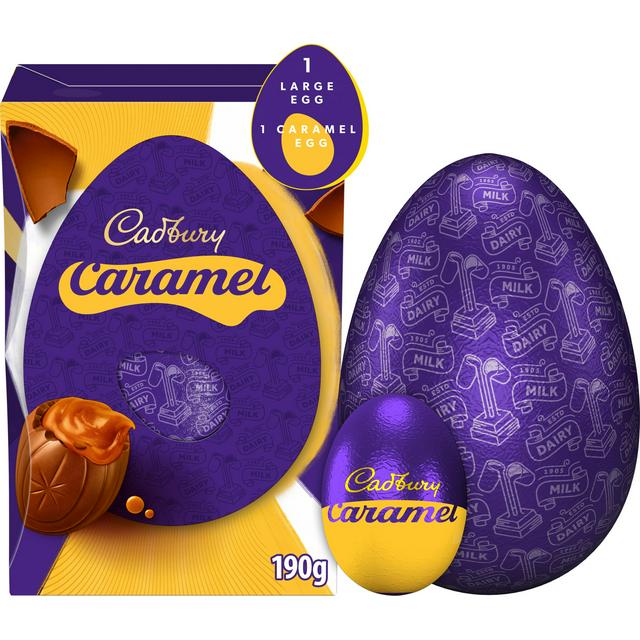 Cadbury Dairy milk Caramel Easter Egg 190g 20% Discount