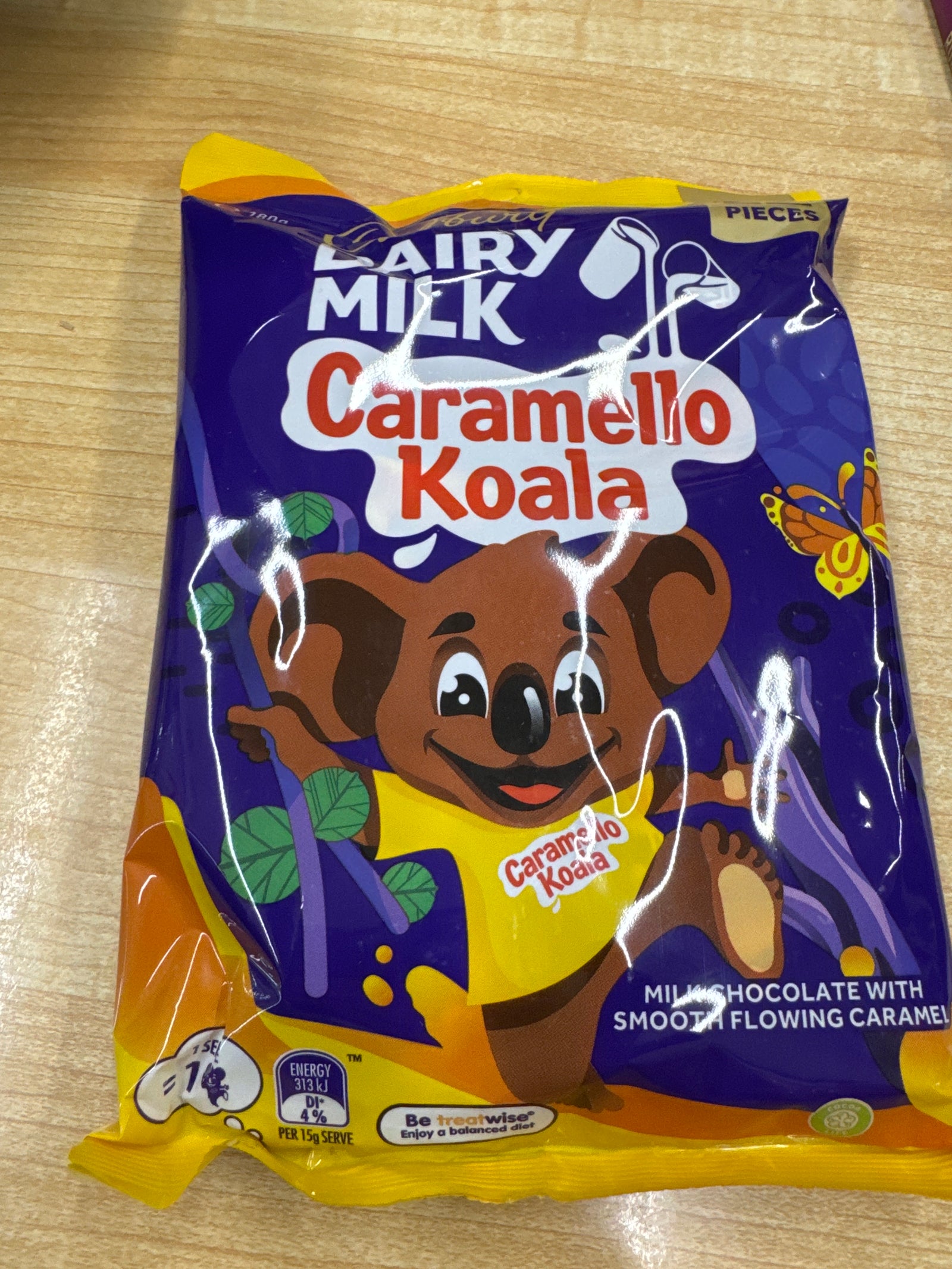 Cadbury Share Bag Caramello Koala Australian 12pieces bag 180g