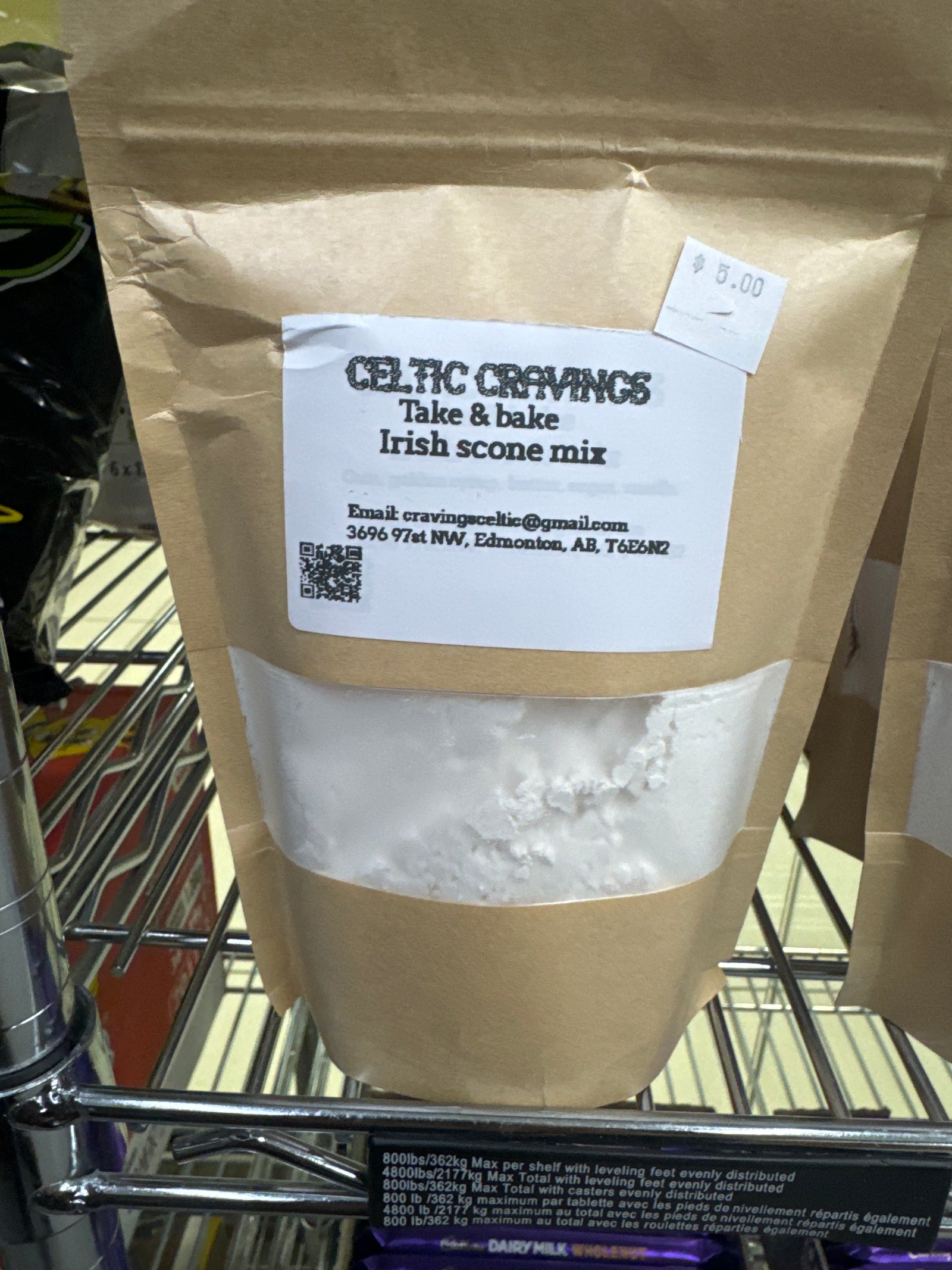 Celtic Cravings Take & Bake Scones 6pack