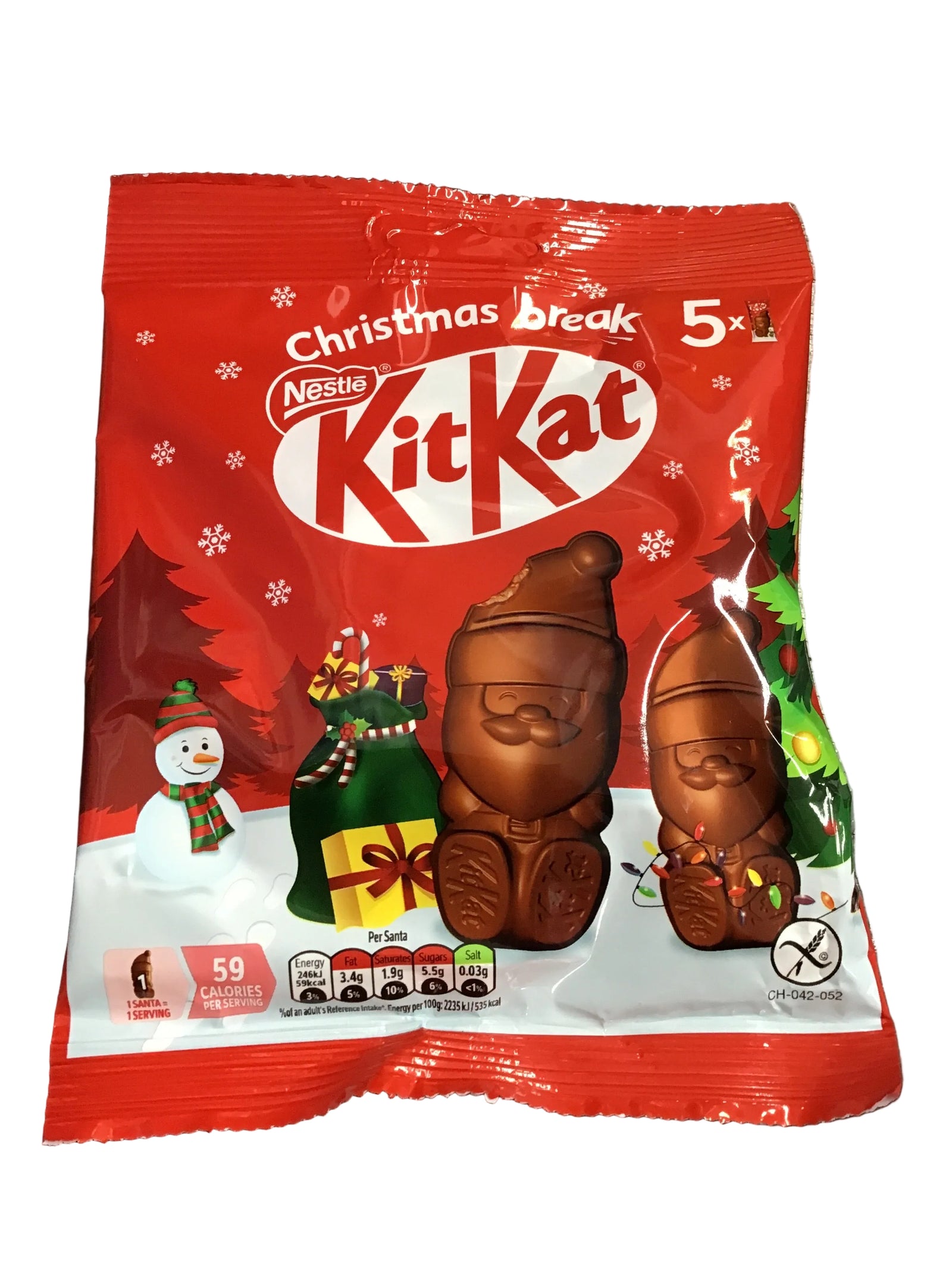 Nestle Kit Kat - Mini Santa Pouch 55g