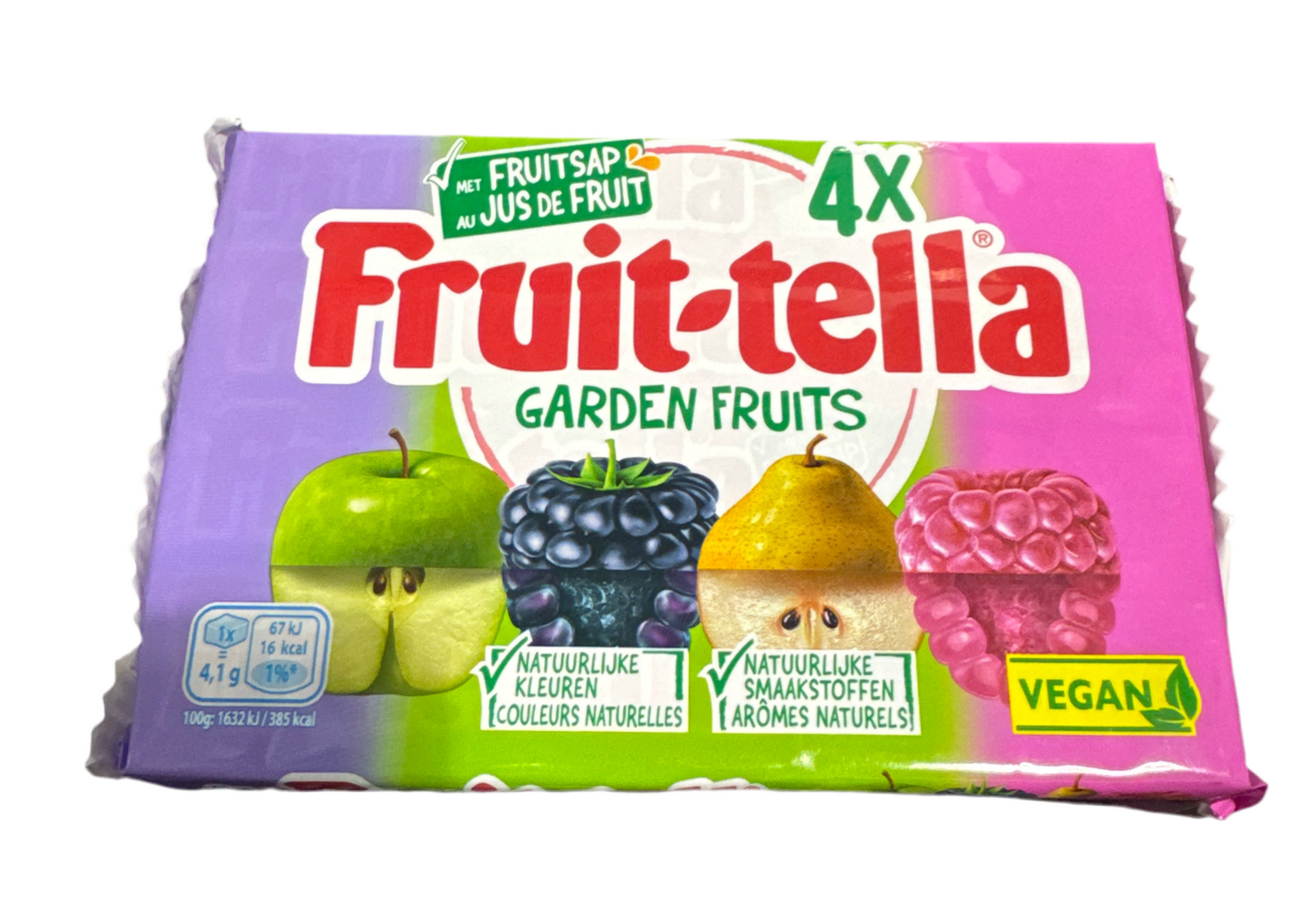 Fruitella Garden fruits 4 pack low date clearance