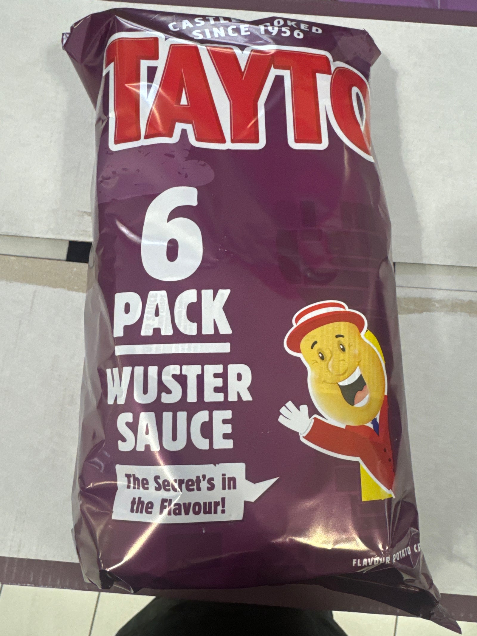 Tayto Wuster Sauce 6 Pack