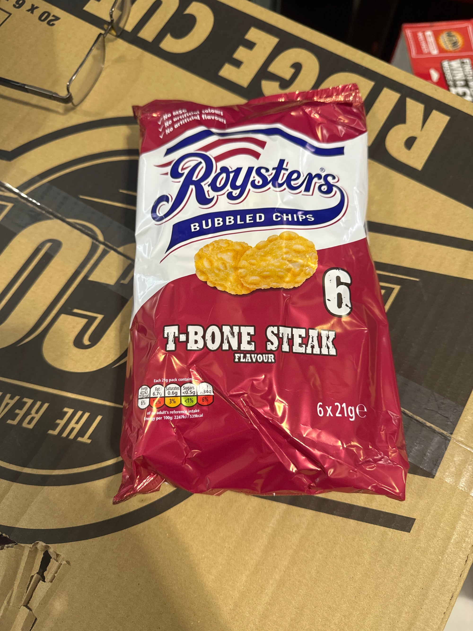 Roysters T-Bone Steak 6 pack