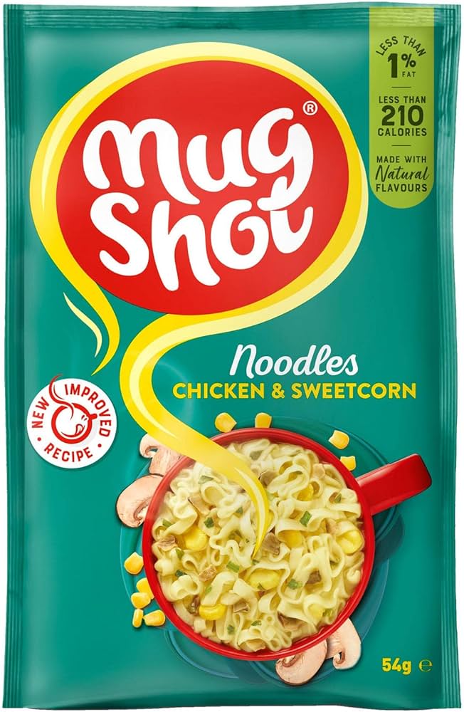 Mug Shot Noodles Chicken & Sweetcorn 54g