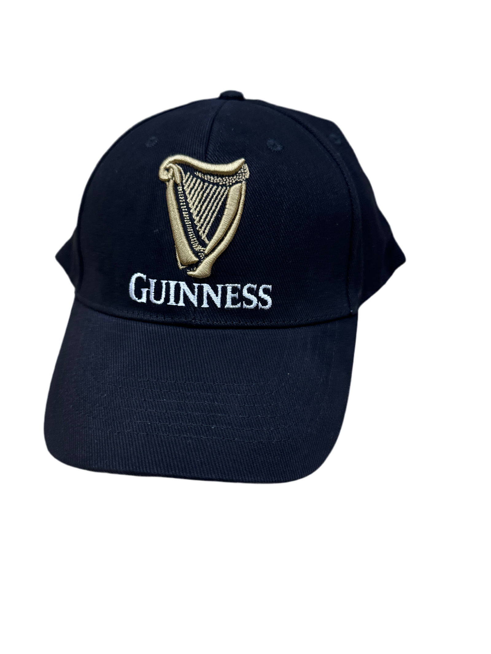 GUINNESS – black  CAP HAT with harp