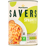 Morrisons Savers Spaghetti in Tomato Sauce 395g