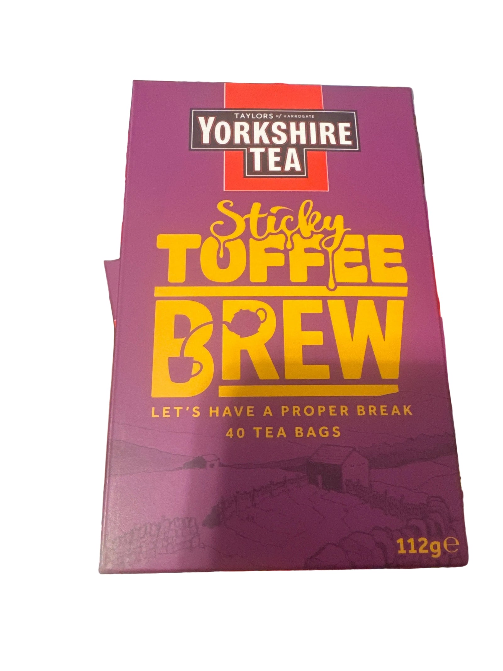 Taylors Yorkshire Tea sticky Toffee Brew x 40 bags