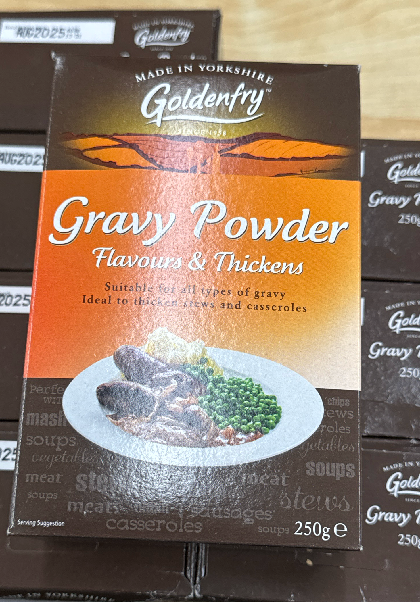 Goldenfry Gravy Powder 250g low date clearance