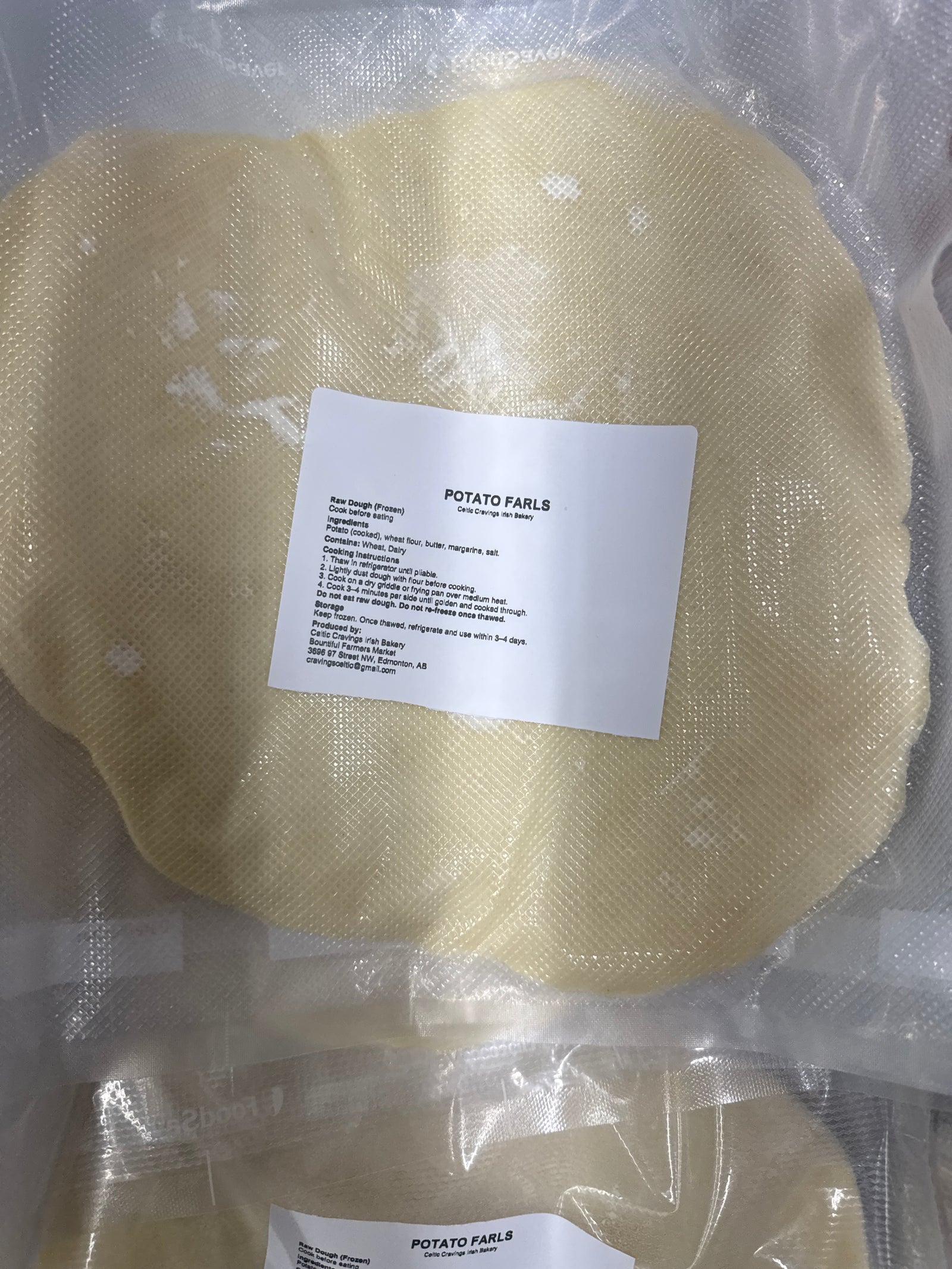 Celtic Cravings Potato Farls Pack