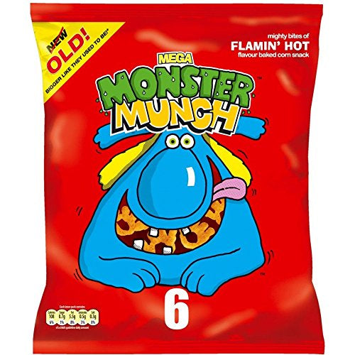 Walkers Monster Munch Flamin' Hot 6 pack coming soon