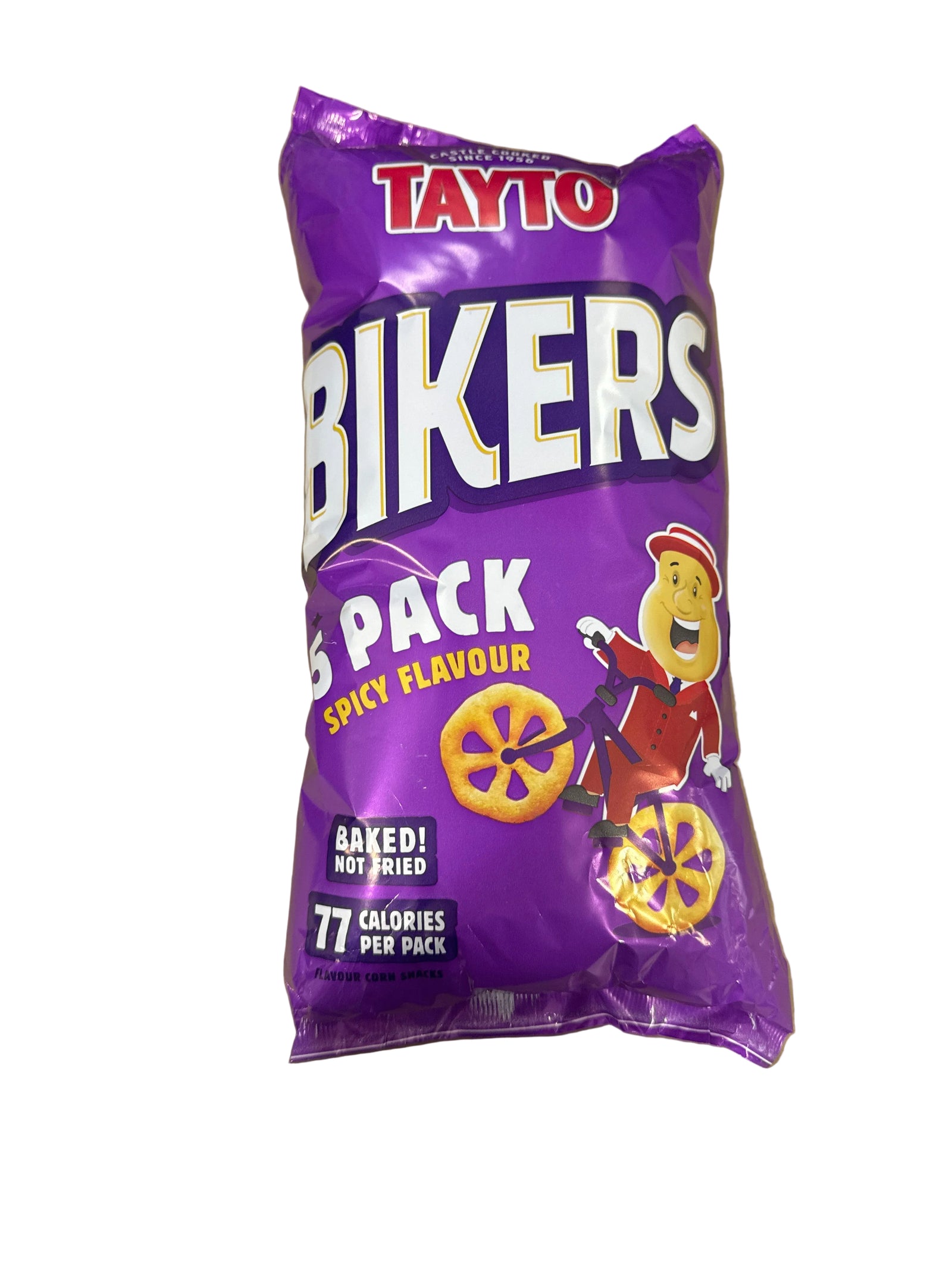 Tayto Spicy Flavored Bikers 5 pack