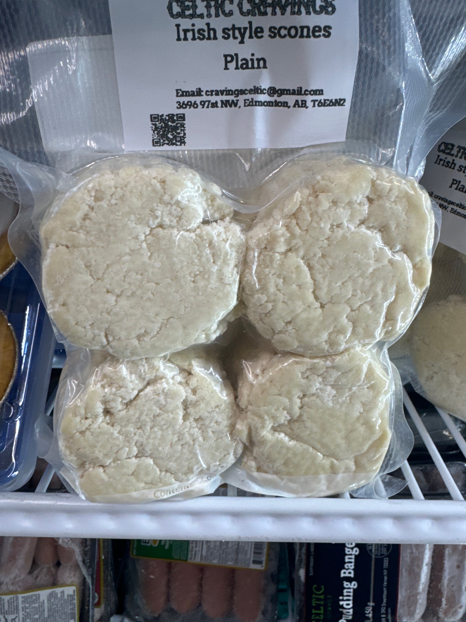 Celtic Cravings 4 pack Scones