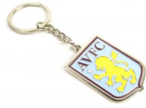 ASTON VILLA CREST KEYRING