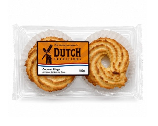 Dutch Traditions Coconut Rings 180g (Dutch)