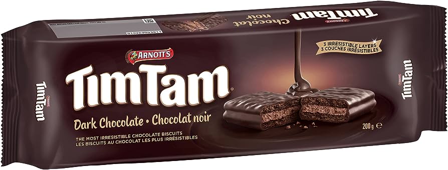 Arnotts Tim Tams Dark Chocolate 200g