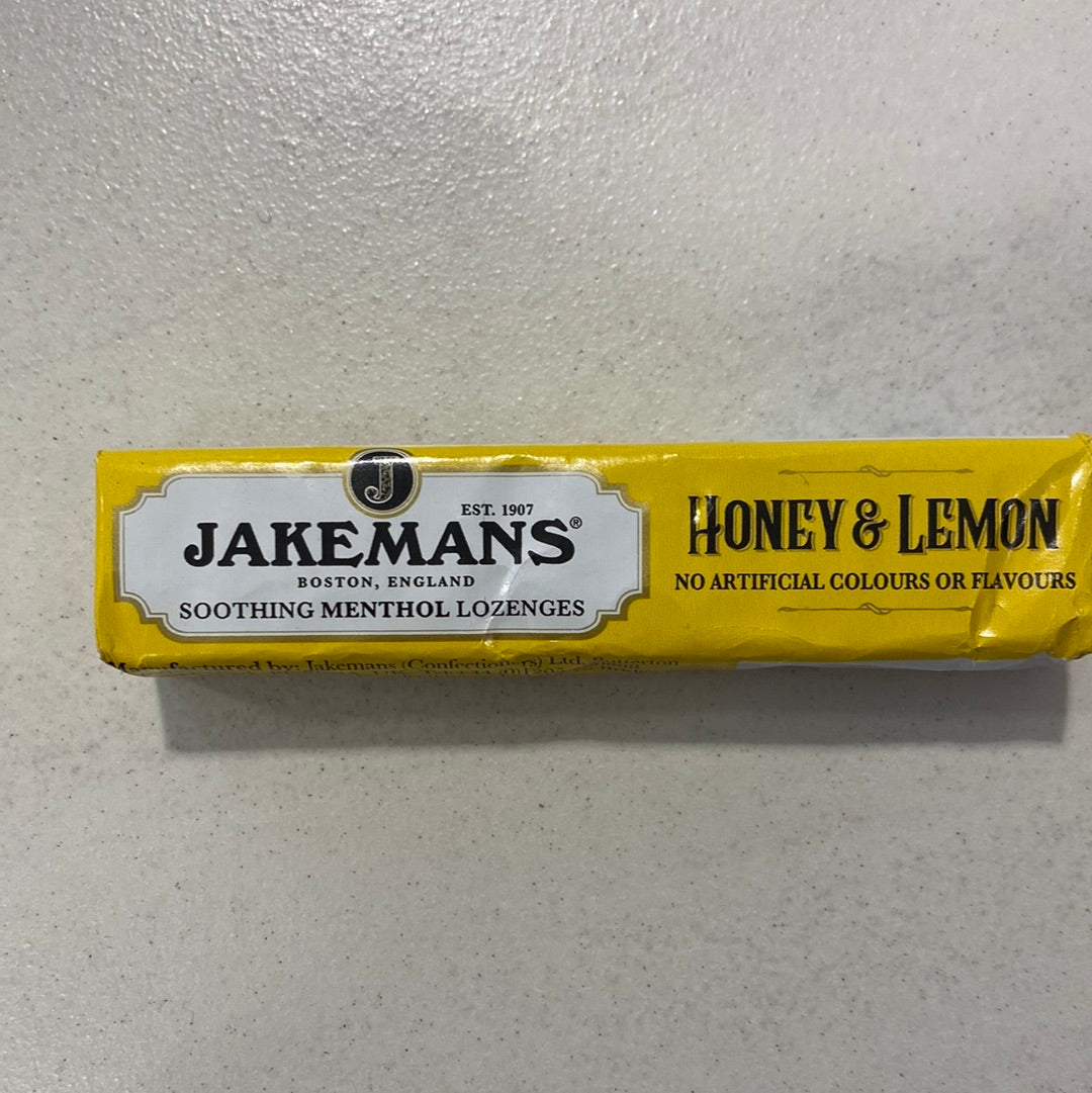 Jakemans Honey & Lemon stick pack 41g